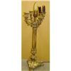 Image 1 : 19c Grape Vine and Mask Candelabra Lamp #1660948