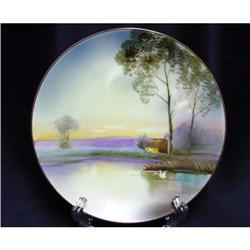 Noritake 6-1/2" Scenic Plate - Swan & House  by#1675199