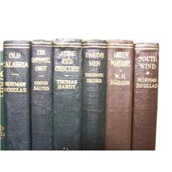 6 Books - Thomas Hardy, Norman Douglas, Hudson,#1675246