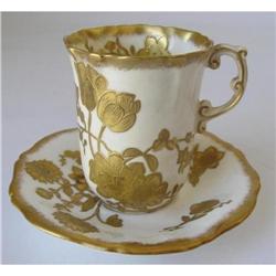 Hammersley Porcelain Demi Tasse & Saucer #1675253