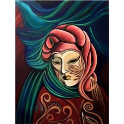 Contemporay Art Lady Portrait Memories Painting#1675269