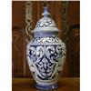 Image 1 : ITALIAN MAJOLICA "DERUTA " URN #1675283