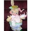 19" Easter Bunny Annalee Bunny W/ Baby #1676951