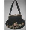 Image 1 : Victorian Tambour Embroidered Handbag  #1677120