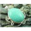 Turquoise Laceworks Sterling Silver Pendant #1677307