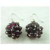 Grape Amethyst Sterling Silver Earrings #1677328