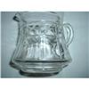 Image 1 : Old Etched Chrystal Milk Pitcher #1677469