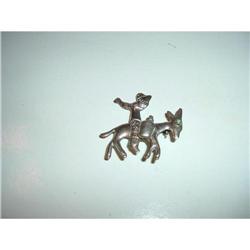 Old Mexican Silver Pin #1677484