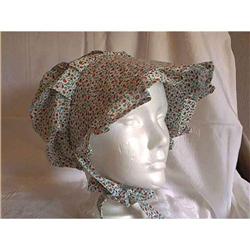 Amish Cloth Bonnet Hat  #1677509