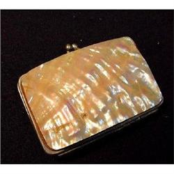Mother of Pearl Sided Purse. #1677720