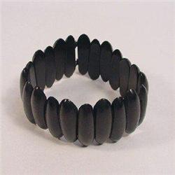 Victorian Jet Expanding Bracelet. #1677735