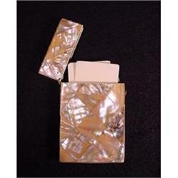 Mother of Pearl Calling Card Case. #1677737