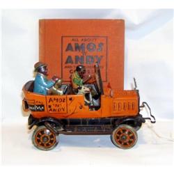 Amos & Andy Tin-Litho Wind Up Car #1677760