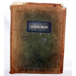 Roycroft Suede Bound Book Joaquin Miller #1677766