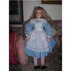 1998 Alice in Wonderland Porcelain Doll-Limited#1677802