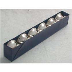 925K STERLING SILVER Napkin Ring Set 12pc. #1677827