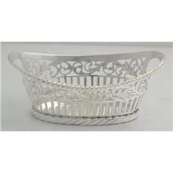 925K Sterling Silver Small Bread Basket #1677829