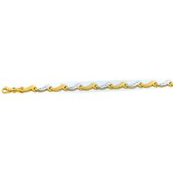 14K Gold Enjoyable Bracelet #1677850