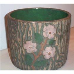 McCoy Tree Trunk and Dogwood Blossom Jardinere #1677917