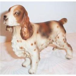 Cocker Spaniel Porcelain Dog Figurine #1677948