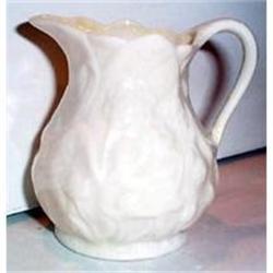 Vintage Belleek Floral Decorated Creamer #1677955