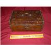 Image 1 : Vintage Wood and Leather Document Box #1677965