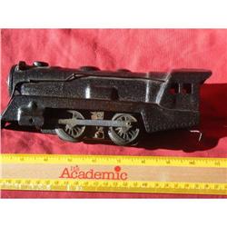 Old Metal Railroad Engine #1677980