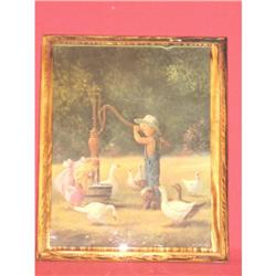 Print of Children& Ducks- M.Chroselli #1678004