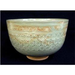 JAPAN  *  IMARI  Kyo Ceremonial Tea Bowl #1678008