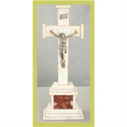 French Religious Crucifix Standing Jesus Christ#1678097