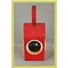Image 1 : European Train Conductor Lantern Metal Red #1678121