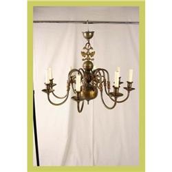 Lighting Chandelier Double Eagle Flemish Brass #1678137