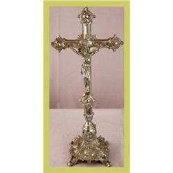 French Religious Crucifix Standing Rococo #1678138