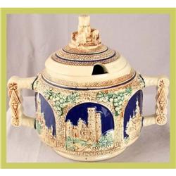 German Decorative Punch Bowl Castles Gluhwein #1678149