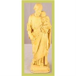 French Religious Sculpture Joseph Jesus Rare #1678158