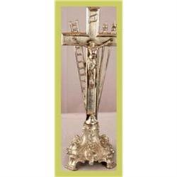 French Religious Crucifix Standing Swords #1678160
