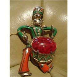 Woolworth Brooch Soldier  Drummer #1678181