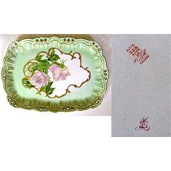 12" x 8" Vintage Serviette/Plate #1678197
