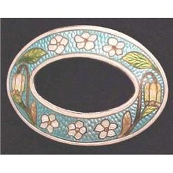 Enameled  floral  pin #1678250