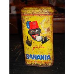 Authentic old French box BANANIA  #1678268