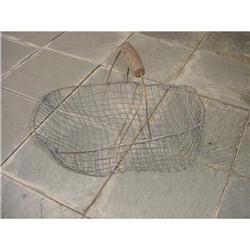 Old French wire eggs collector basket Cir. 1920#1678272