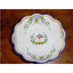 French bowl made by the artist Renoleau #1678291