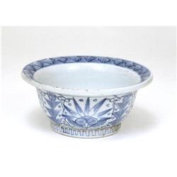 19C Japanese Blue & White Imari Bowl  #1678324