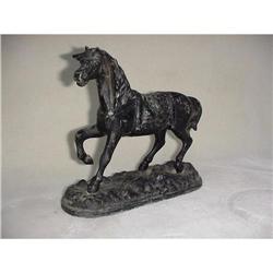 White Metal Horse Sku2525 #1678429