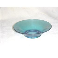 Blue Stretch Glass bowl  #1678434