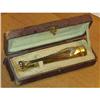 Image 1 : Parcel Gilt Tongs. Circa 1875 Original Box #1678636