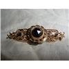 Image 1 : 14 ct Gold Pin with Garnet #1678672