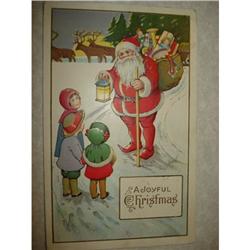 ANTIQUE SANTA CLAUS ST NICK POSTCARD EMBOSSED #1679139