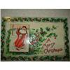 Image 1 : ANTIQUE SANTA CLAUS ST NICK POSTCARD EMBOSSED #1679144