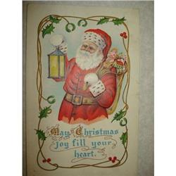 ANTIQUE SANTA CLAUS ST NICK POSTCARD EMBOSSED #1679155